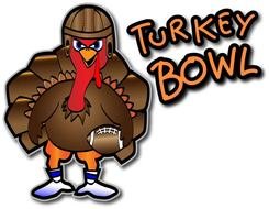 Clip art of the turkey bowl