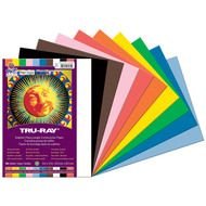 bundle of colored paper