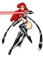 girl amazonka drawing