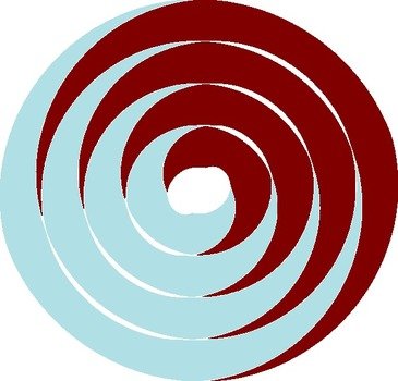 Double Spiral At Clkercom Vector Online Royalty