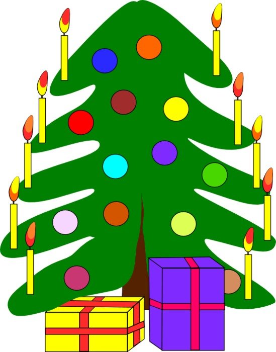 Clip Art &187 Machovka Christmas Tree Scalable Vector Graphics Svg