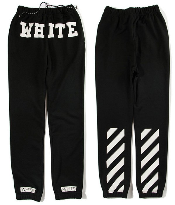 White Sweatpants Off C O Virgil Abloh