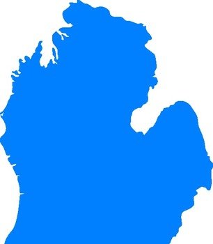 Map Michigan State