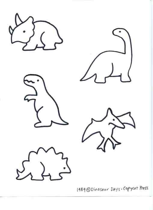 dinosaur pictures for coloring