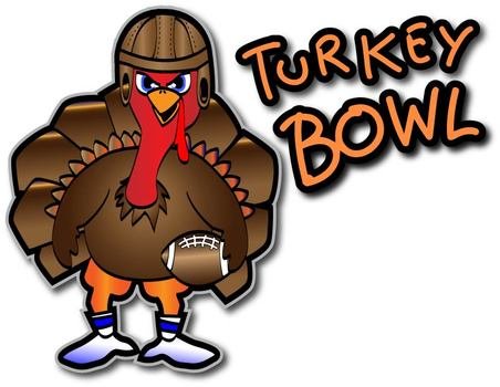 Clip art of the turkey bowl