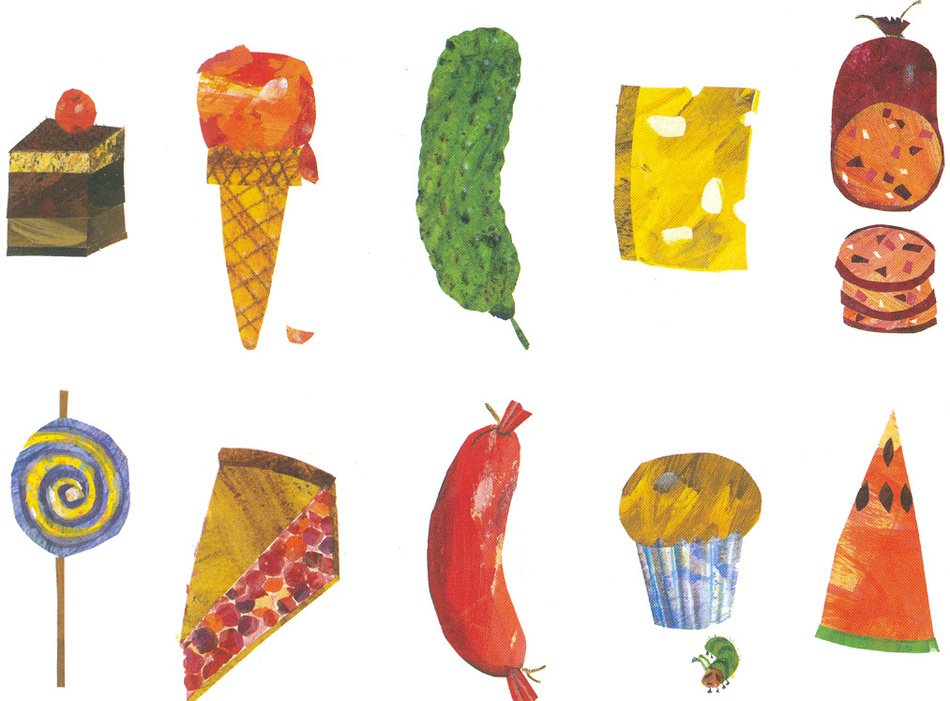 food clipart on a white background