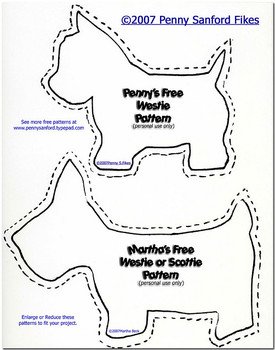 Westie Applique Pattern Flickr Photo Sharing