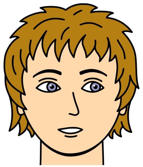 Face Silhouette drawing
