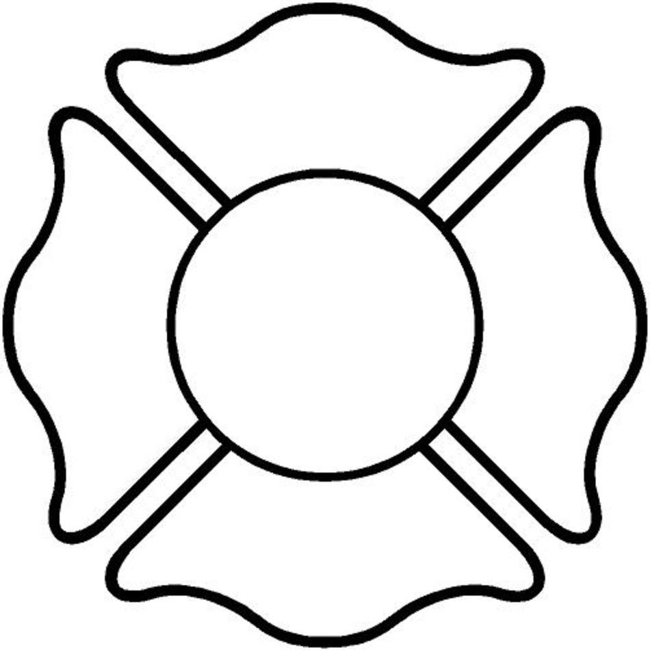 Back &gt Gallery For Fire Dept Maltese Cross Black And White