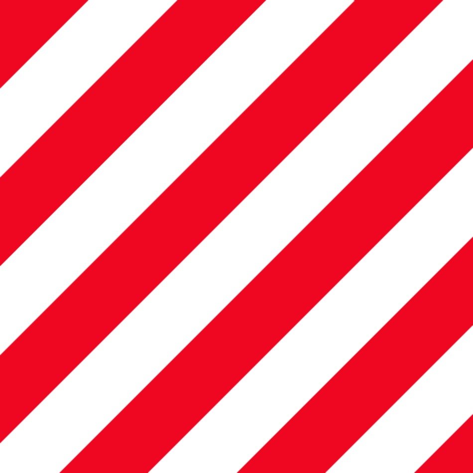 Bright Red Stripes