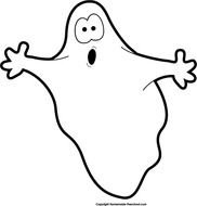 Ghost Black And White