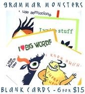French Lessons card drawing