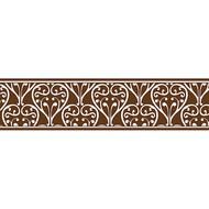 Bacati Floral Damask Wall Border Pink brown Walmartcom