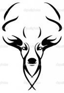 Drawing of Deer's head