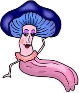 animated mushroom