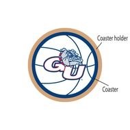 Use The Form Below To Delete This Gu Bulldogs Basketball Coasters 2