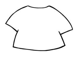 painted white wide t-shirt