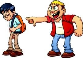 clipart of the Physical Bullying