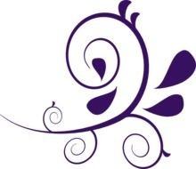 Purple Swirl Without Dots At Clkercom Vector