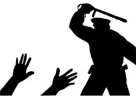 image of police violence