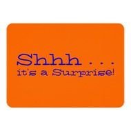 Shhh Surprise Birthday Party Invitation