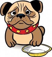 clipart of the Sad Puppy