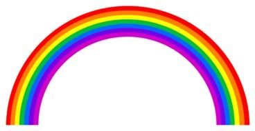 isolated rainbow