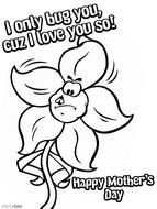 Free Mothers Day Coloring Pages Printable
