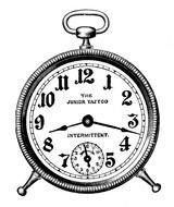 Vintage Alarm Clock drawing