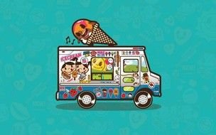 party bus drawing