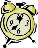 Clip art of Clock Rating