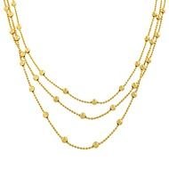 Diamonds International Gold Kist Facny Beaded Necklace