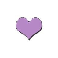 Lavender Heart Scribble N2