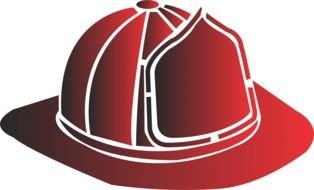 Fireman Helmet drawing