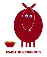 Drunk Donkey Cartoon Funny Doblelolcom