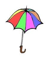 colorUmbrella drawing