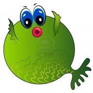 Clipart of Cartoon Fish