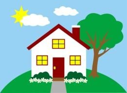 Home Sweet drawing