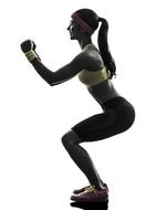 photo of the girl during the exercise