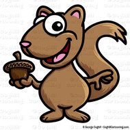 Cartoon Squirrel Stock Illustration Coghill Cartooning