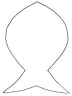 Clipart of Fish shape
