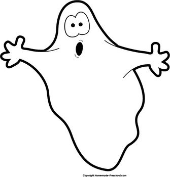 Ghost Black And White