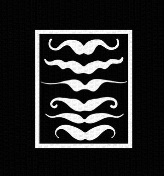 Bigodes &ndash; Ilustra&231&245es Digitais Antigas Imagens Retro &224 Venda Na