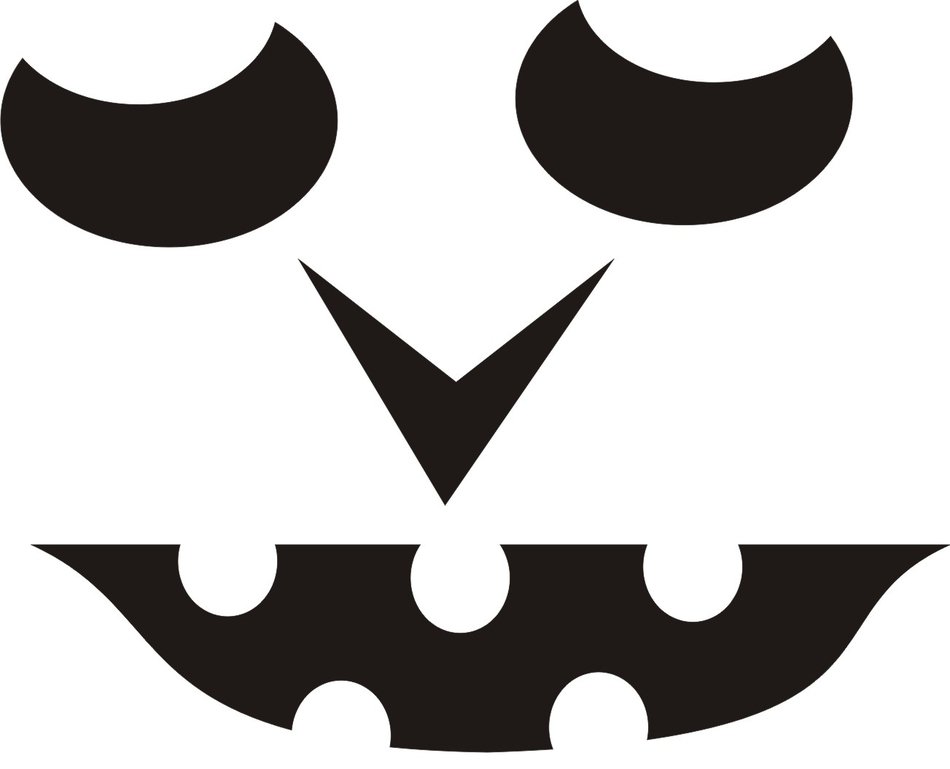 clipart of the Pumpkin Face