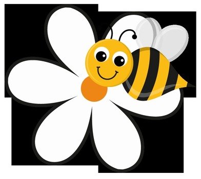 Bee And Flower drawing