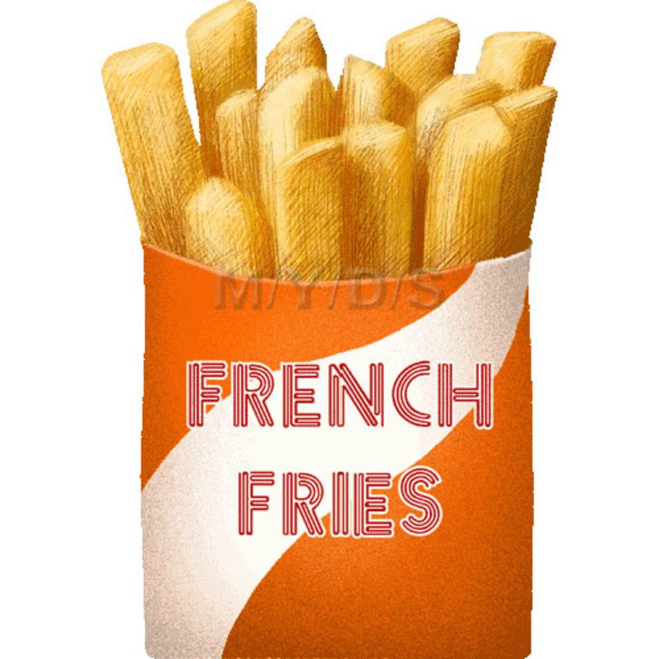Clipart of French Fries