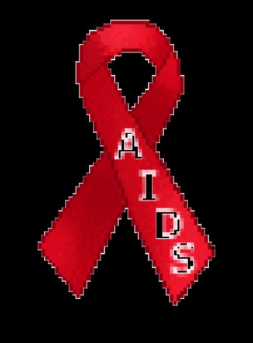 computer image of Ribbon against cancer