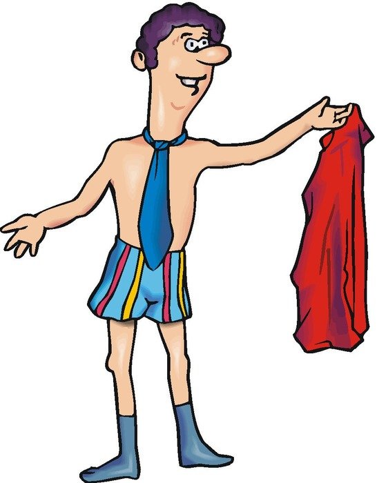 Birthday Suits drawing