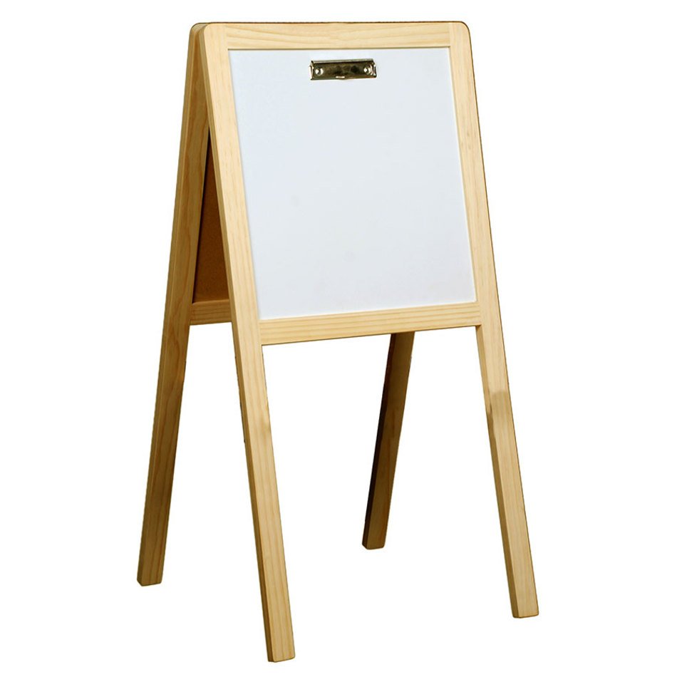 board for drawing on wooden legs