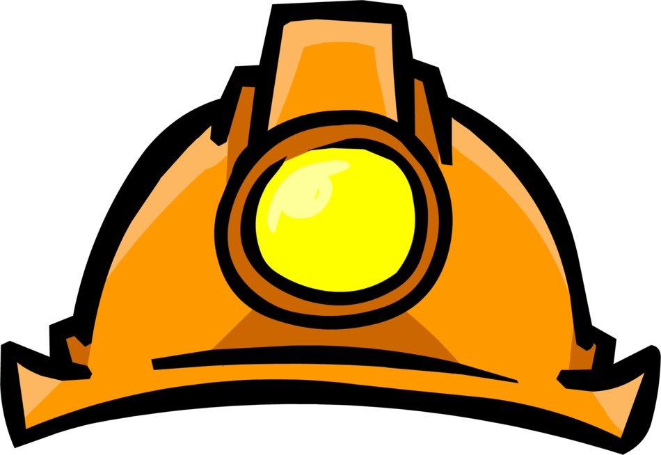 Miners safety Helmet with lamp